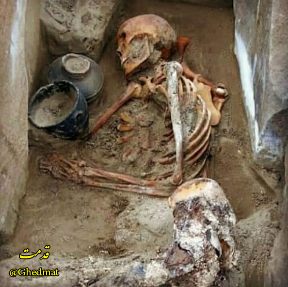 گمانه زنی مقابر باستانی