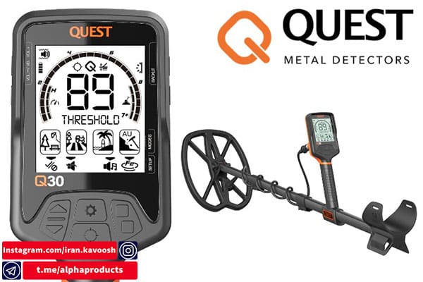 دستگاه فلزیاب Quest Q30 